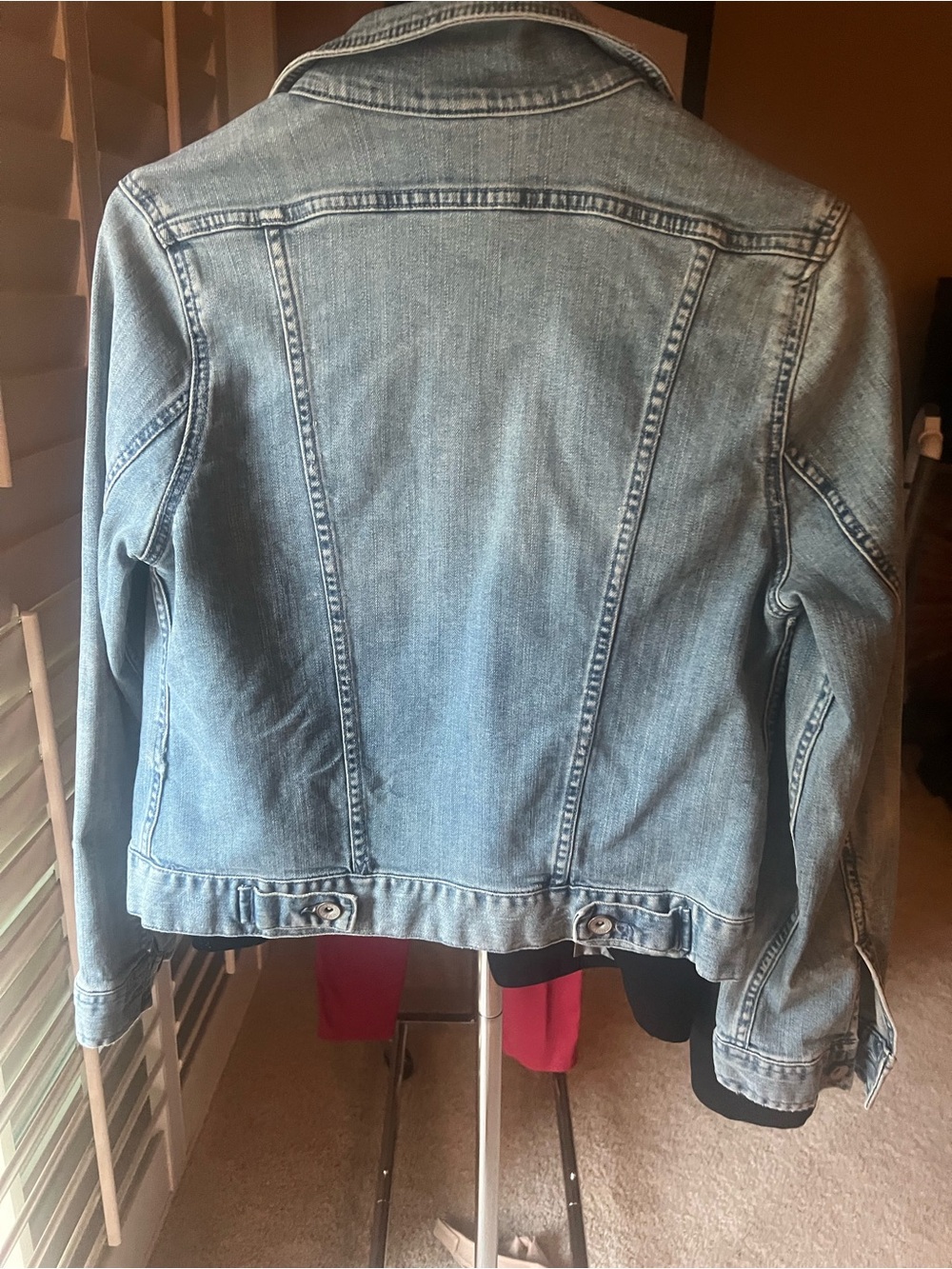 Merona Light Wash Blue Denim Jacket - Picture 2 of 4